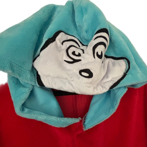 Dr Suess Thing 1 & 2 Halloween Costume Adult One Size Unisex - Picture 4 of 11